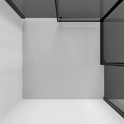 Niagara Душевой уголок Nova 80x80 NG-2828-34BLACK – фотография-7